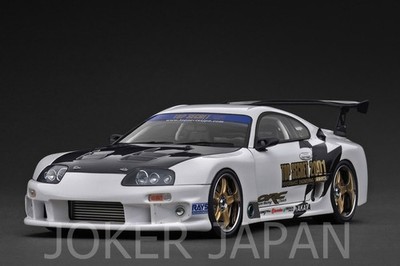 Ignition Model IG3744 1/18 TOP SECRET GT300 Supra (A80) White JDM