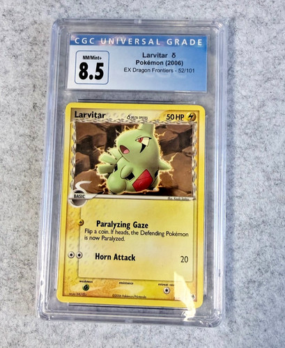 Larvitar δ graded CGC 8.5 for sale on eBay
