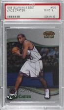 1998-99 Bowman's Best Vince Carter #105 PSA 9 MINT HOF fv7