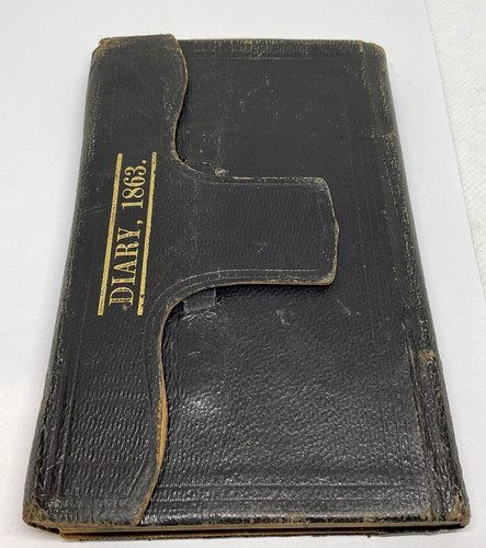 Civil War Gettysburg Diary of Private Hiram J Huse 12th Vermont w/ transcription