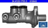 ATE 24.4122-1703.3 Hauptbremszylinder Bremszylinder FüR Citroen FüR Peugeot
