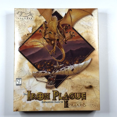 The Iron Plague Exp Pack to Total Annihilation Kingdoms (PC, 2000) RARE SEALED