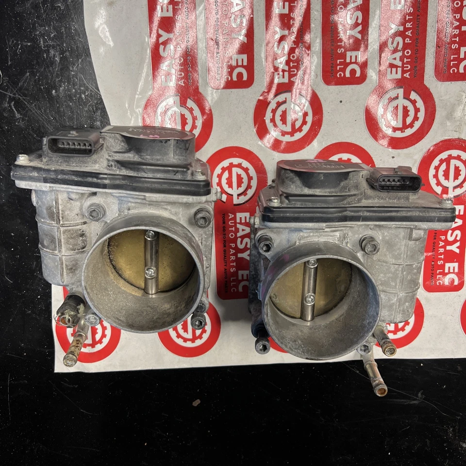 2009-2020 尼桑 370Z Z34 3.7L TROTTTLE 身体组件 VQ37VHR 对 (2) 已测试 — 第 2/4 张图片