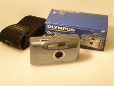 OLD SCHOOL Olympus Go 100 35mm Film Point and Shoot Camera with 27mm WIDE LENS