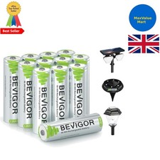 12-Pack Solar AA Rechargeable Batteries 1000mAh, Pre-Charged for Lighting Needs 19.99 per battery