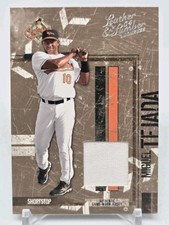 2004 Donruss Leather & Lumber MIGUEL TEJADA Jersey Patch /250 Baltimore Orioles