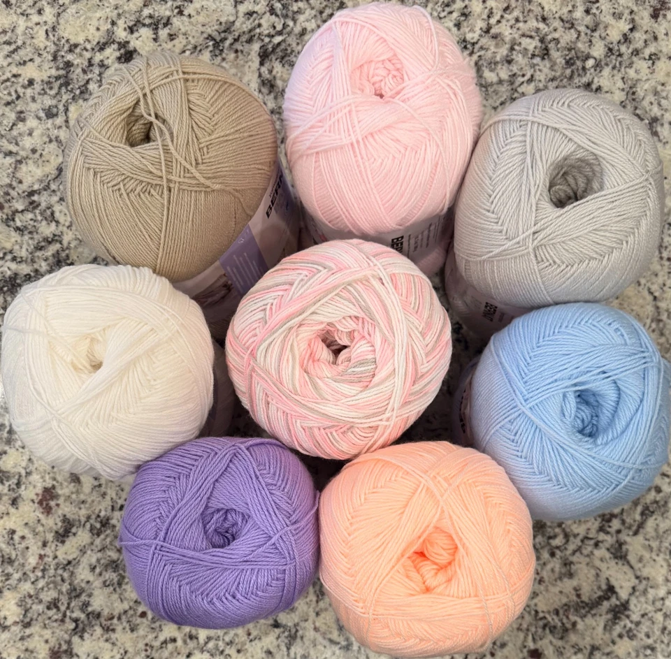 NUEVO hilo deportivo Bernat Baby--Compra más y ahorra, mezcla y combina--1.000+ yardas por madeja Foto 2 de 2