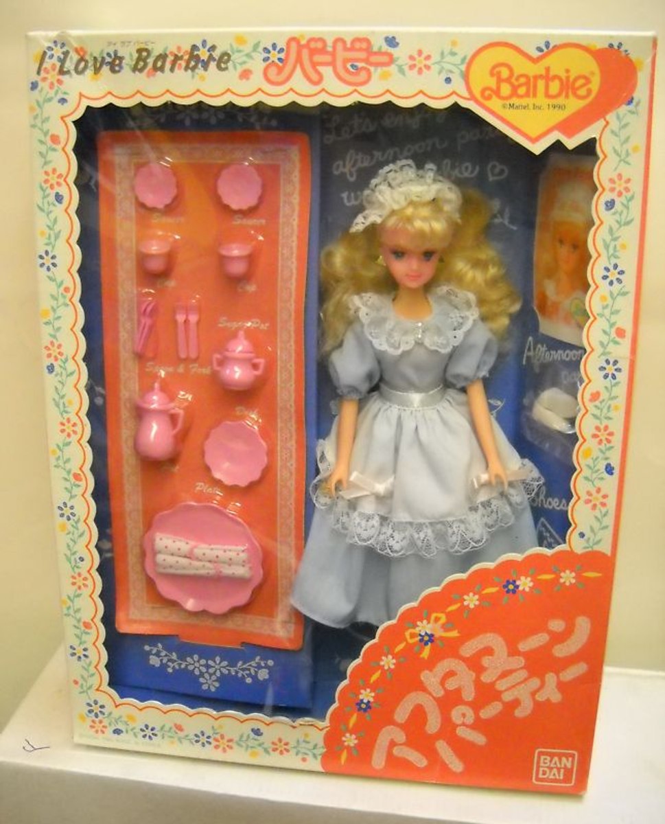 1046 NRFB Bai Dai Japan I Love Barbie Doll Foreign Issue | eBay
