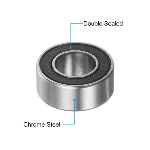 30pcs MR105-2RS Bearings 5x10x4mm Chrome Steel Mini Bearing Double Sealed ABEC3 - 第 5/7 張圖片