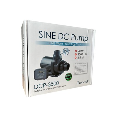Jecod / Jebao DCP-3500 regelbare Förderpumpe  - 3500 L/H
