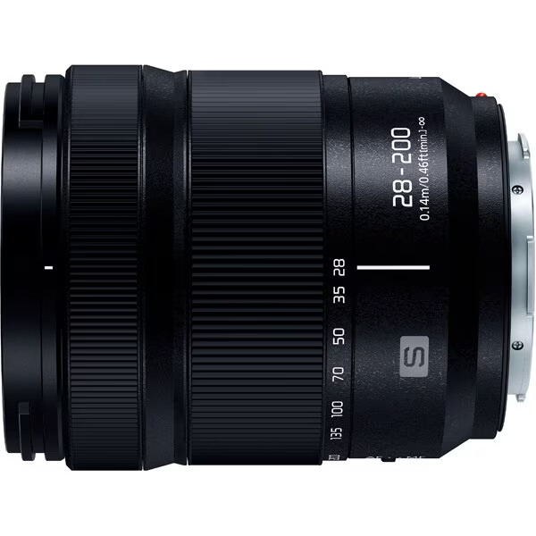 Panasonic Lumix S 28-200mm f4-7.1 MACRO O.I.S. Telephoto Zoom Lens