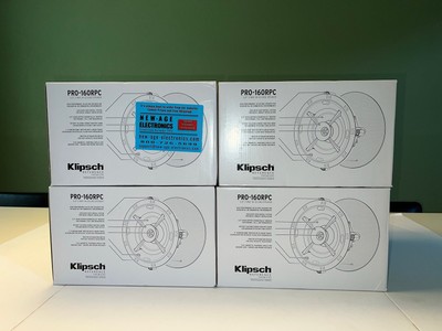Brand New Klipsch PRO-160RPC In-Ceiling Speaker X 4 units for sale