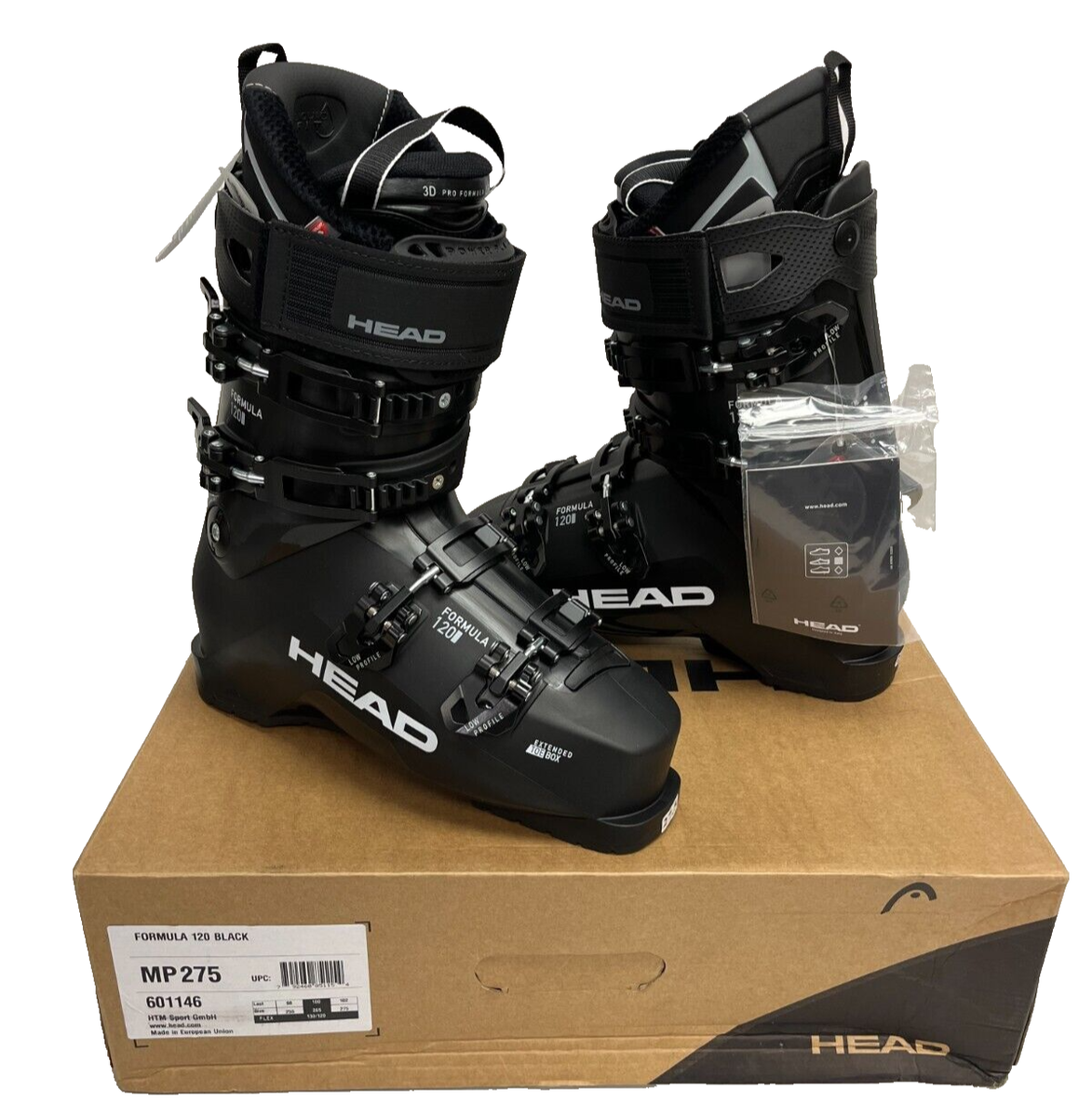 Head Formula 120 Ski Boots NIB Size 27.5 MP,9.5 US ,29.5 MP Head Formula 120 Ski Boots NIB Size 27.5 MP,9.5 US ,29.5 MP
