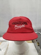 Vintage Carolina Freight Trucking Embroidered Snapback Trucker Hat Cap USA Made