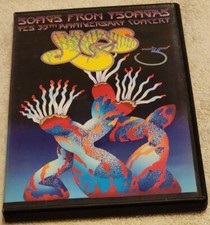Yes 35th Anniversary Concert Songs From Tsongas DVD Disc Set Rare oop 