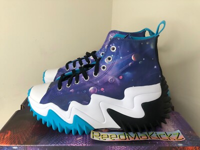 Converse Run Star Motion Hi Space Jam Concord White Black WOMENS SIZES 172488C