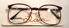 Vintage ELAN 43 Demi Wine 54/18 Metal Eyeglass Frame New Old Stock  380