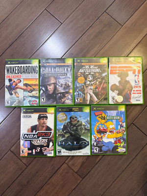 Xbox Video Game Lot- 7 Games