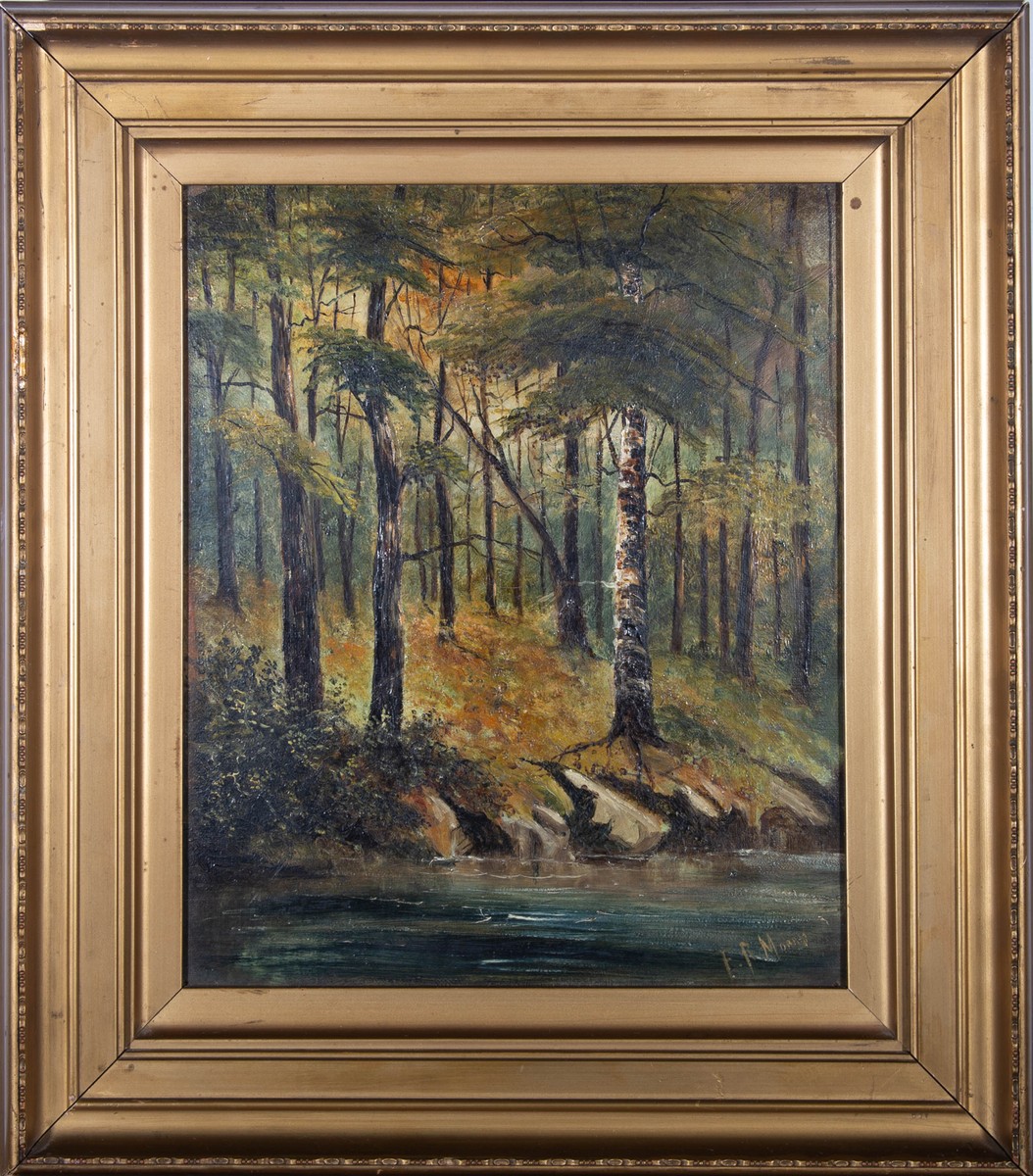 【F15号】good blue(FRANCOIS) oil painting 9