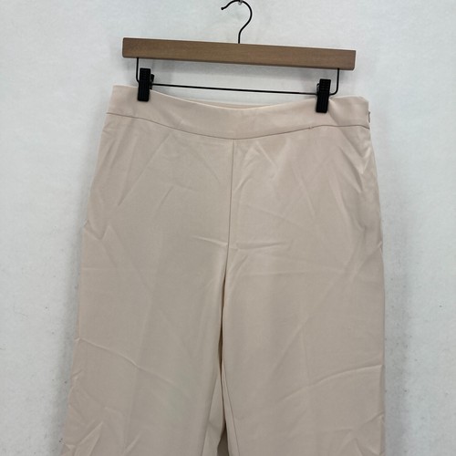 Ann Taylor Dress Pants Women's 6 Bootcut Beige Stretch High Rise Career Casual - Picture 2 of 16
