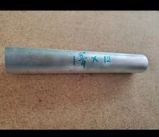 1-3/4 X 12" Aluminum Round Rod Solid 6061-T6 1.750 Bar Stock SHIP Same Day