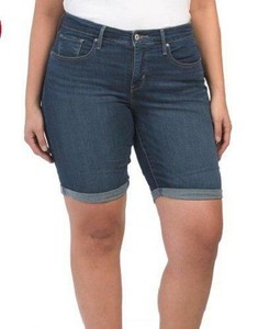 LEVI'SÂ® Plus Size 22W Denim Shaping Bermuda Shorts NWT 192531197592 | eBay