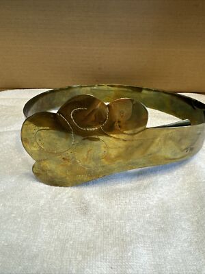 Vintage Brass/Bronze Metal Woman display picture 2