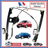 Mechanismus Fensterheber Manuell Vorne Links FüR Golf 3 Vto 1H0837401A 1H0837401