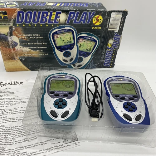 Vintage Excalibur  Electronic Baseball Game 1-2 Players Model 384-2 Works
