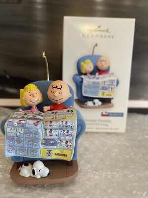 Hallmark The Sunday Funnies チャーリーブラウン Hallmark Keepsake Ornament The Sunday Funnies Peanuts