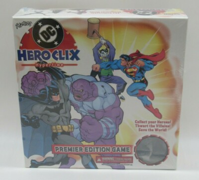 DC Hero Clix Hypertime Premier Edition Game WizKids Sealed in Box