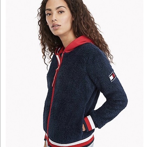 tommy sherpa jacket