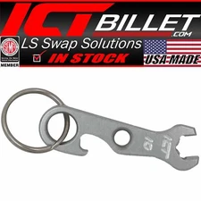 ICT Billet 10mm Billet Aluminum Bottle Opener Wrench Keychain