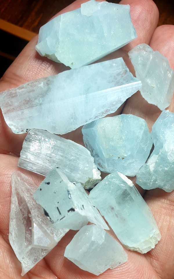 300CtAQUAMARINE CrystalsBest For Wire Wrapping And Carving eBay