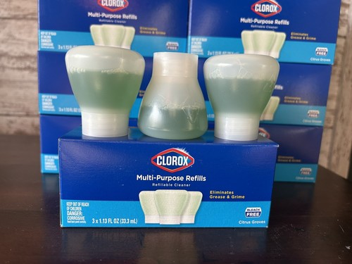 Clorox Multi-Purpose Spray Concentrate 11 Refills 3ct x 1.13oz, Citrus Grove(33) - Picture 4 of 4