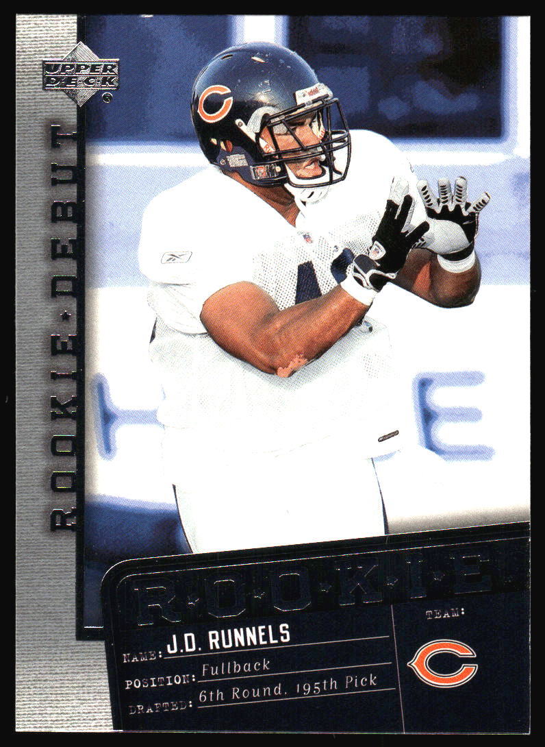 JD Runnels Leaf Rookies & Stars Longevity Target #125 Base
