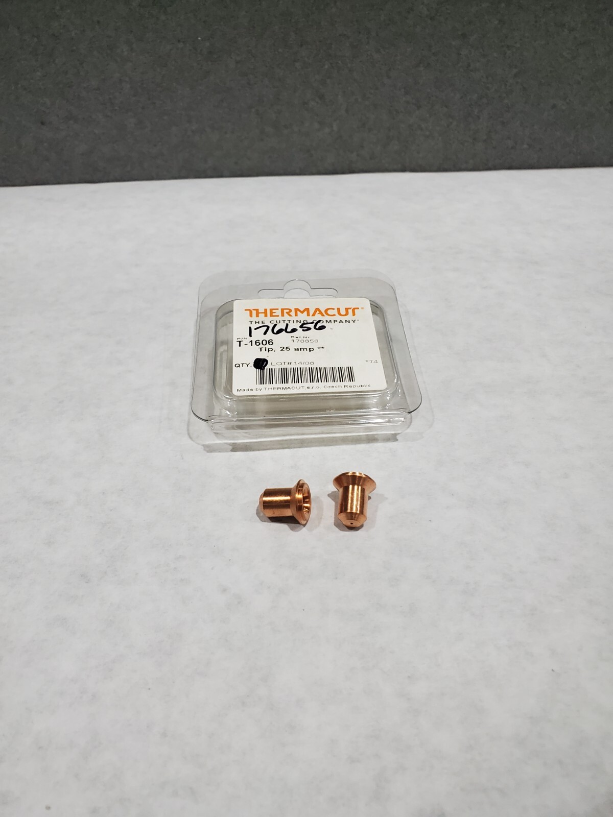 Thermacut Plasma 176656 Electrode Aftermarket Spectrum 375 Extreme 25C 27C Qty 2