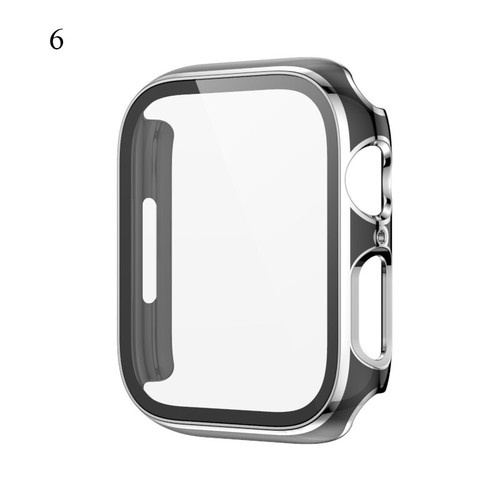 Für Die Apple Watch 1/2/3/4/5/7/7 Serie In Temperierten Glasschilddiener - % - Picture 18 of 22