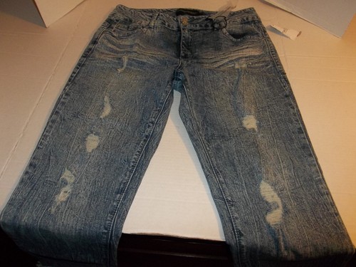 NWT Womens Size 13/14 Reg twentyone black by Rue 21 MId Rise Skinny Jeans - 第 3/4 張圖片