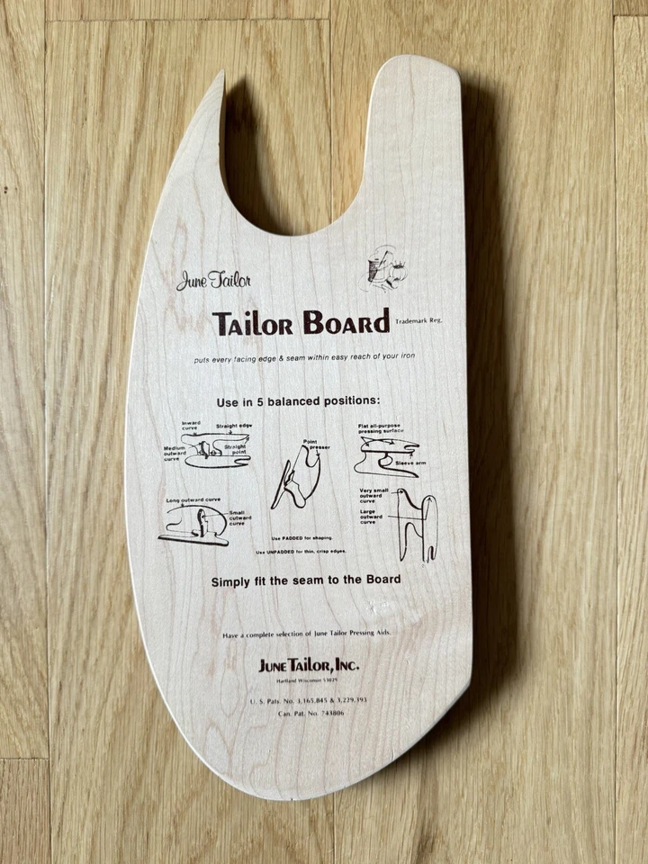 Tabla de coser de planchar costurera de madera June Tailor se encaja Foto 4 de 4