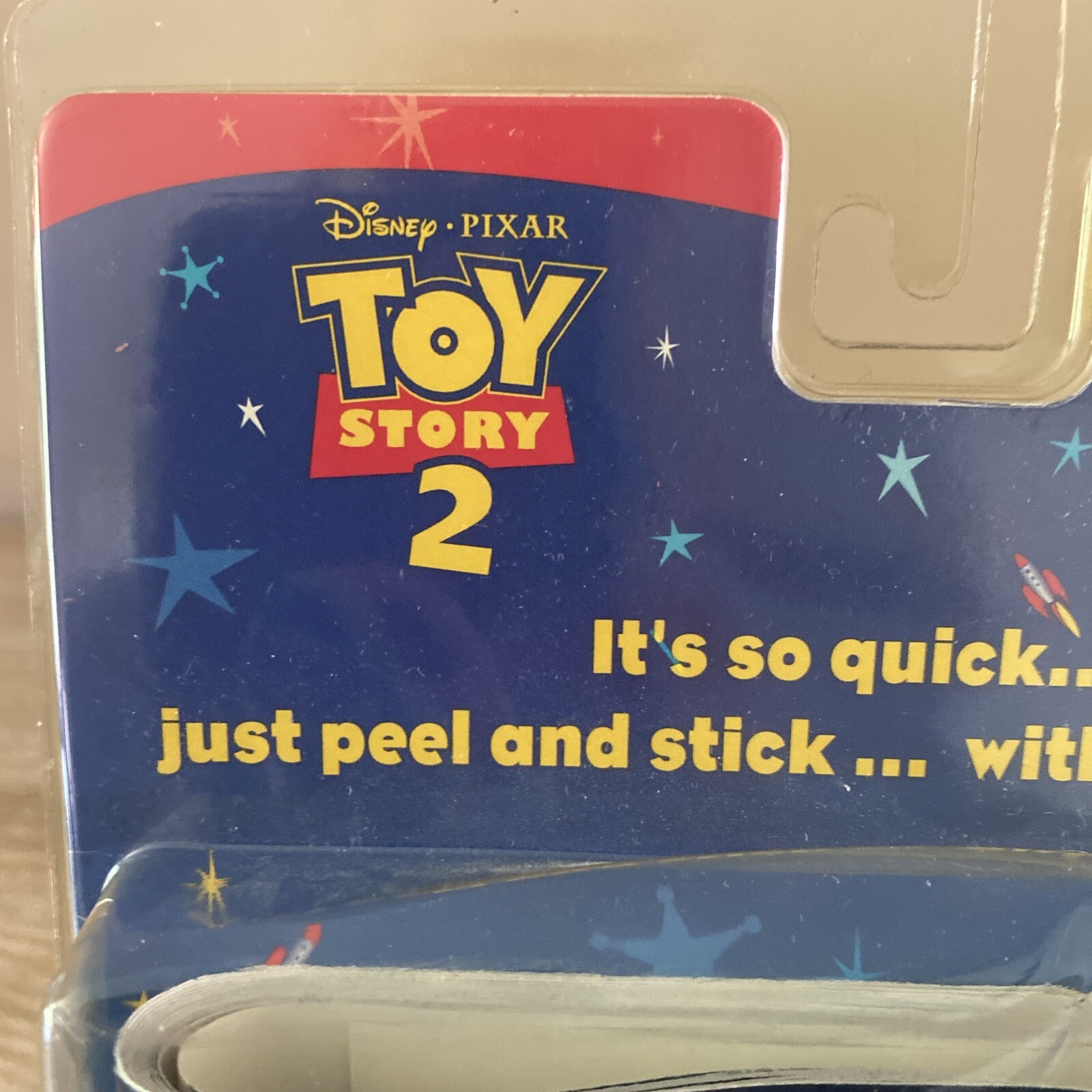 New Priss Prints Disney Toy Story 2 Border Stick-Ups