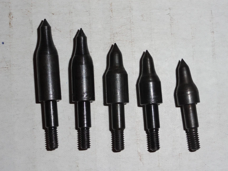 PDP 11/32" Screw In Field Points, Dozen Pack. 100, 125, 145, 175, or 200 grains