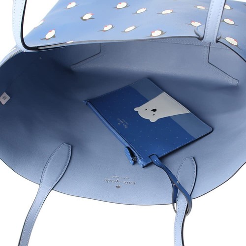 kate spade new york Arctic Friends Reversible Tote Bag Handbag, Large