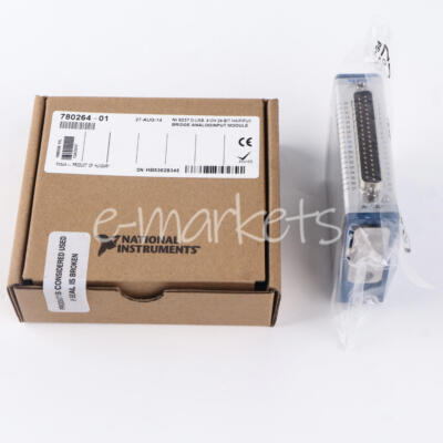 1PC NATIONAL INSTRUMENTS STRAIN BRIDGE INPUT MODULE NI 9237 780264-01 D-SUB NEW
