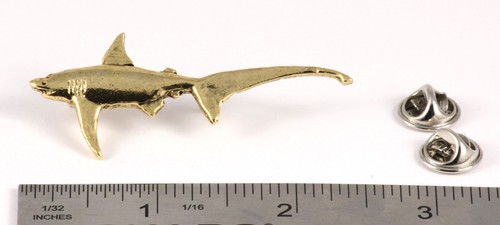 Pin o imán refrigerador trillador tiburón trillador Creative Pewter Designs, S116 - Imagen 19 de 33