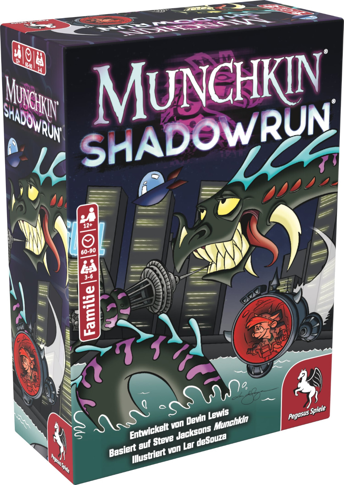 Munchkin Shadowrun немецкий 7390₽