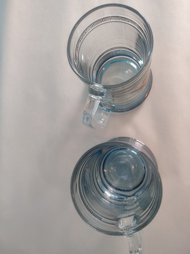 Two Vintage Princess House Glass Beer Mugs Wildlife Geese Pheasant Canada Goose - Picture 8 of 18