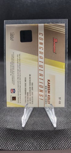 2003 Bowman - Signs of the Future Kareem Kelly #SF-KK Autograph (AU) (RC) - Picture 2 of 2