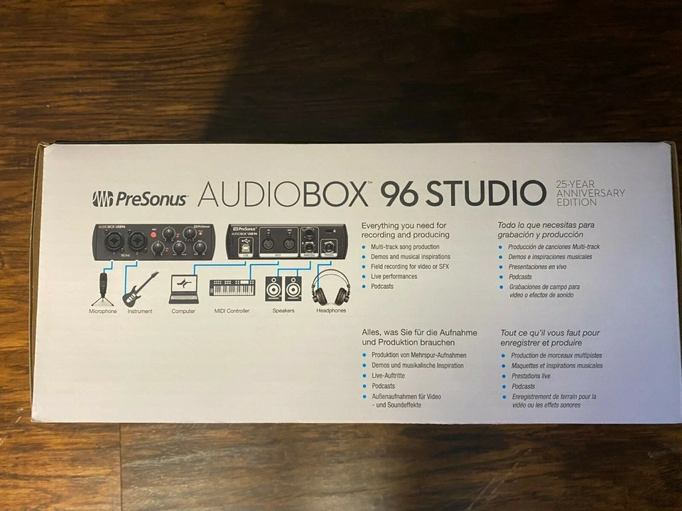 Presonus Audiobox 96 Studio Complete Hardware/Software Recording Kit - Image 2 of 4