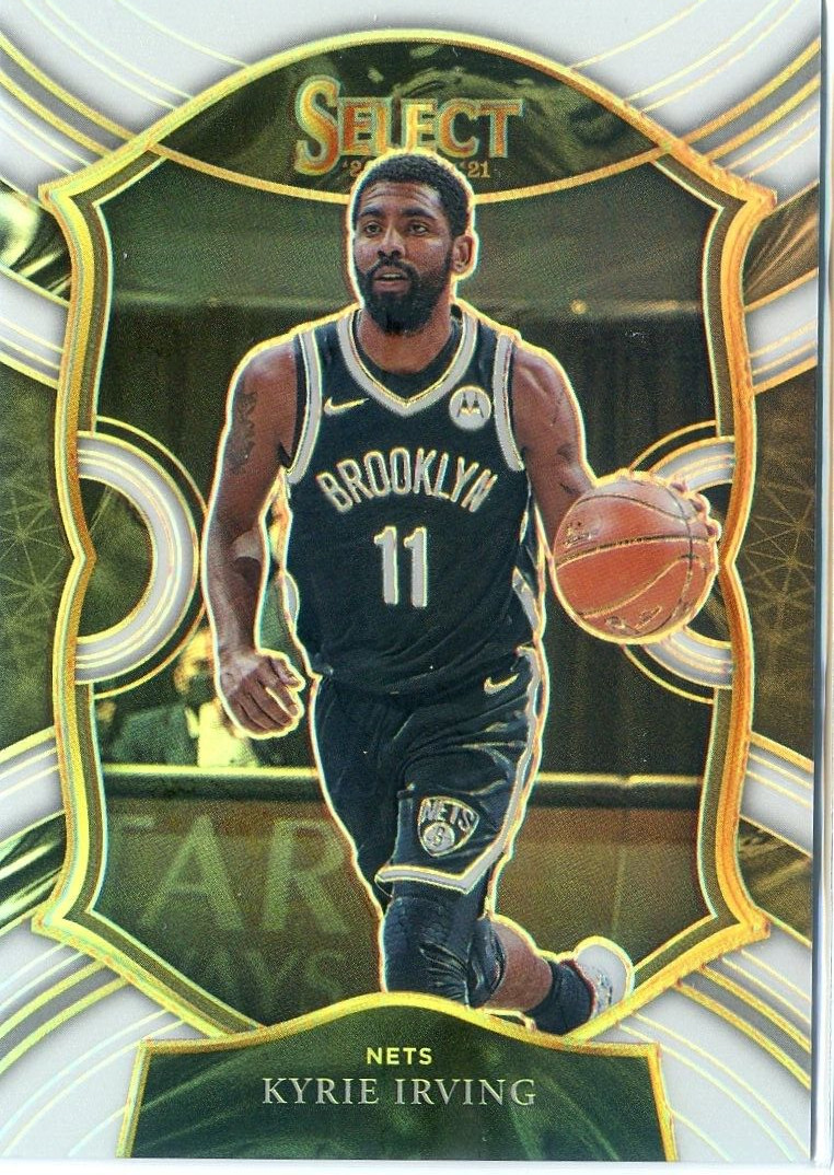 2020-21 Panini Select KYRIE IRVING #42 CONCOURSE WHITE PRIZM /149